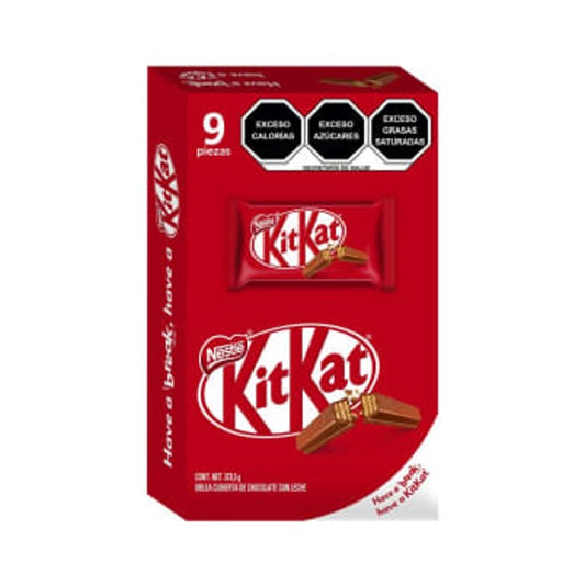 Kit Kat Nestle 9 Pzas De  41.5g C/u