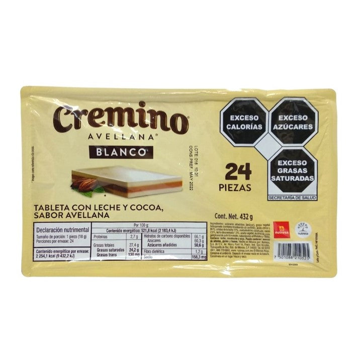 Cremino Blanco 24 piezas