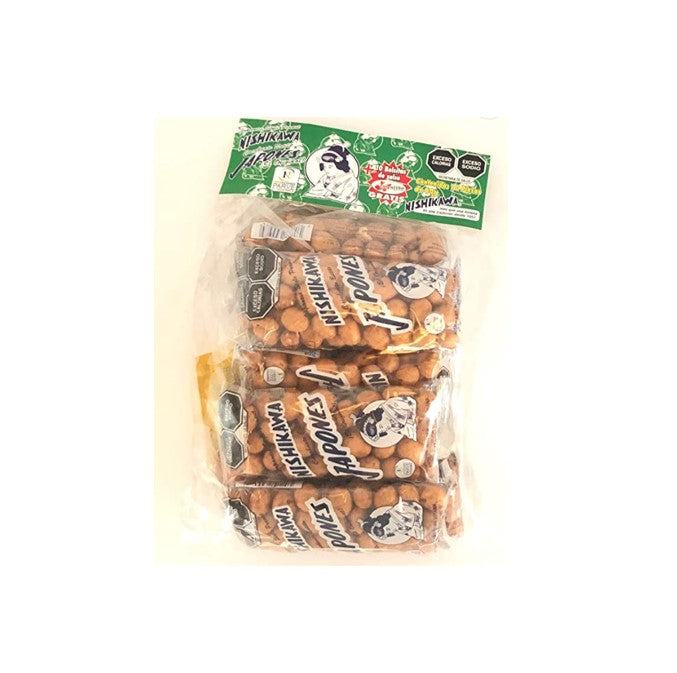 10 Cacahuates Japones Nishikawa 60gr. C/u