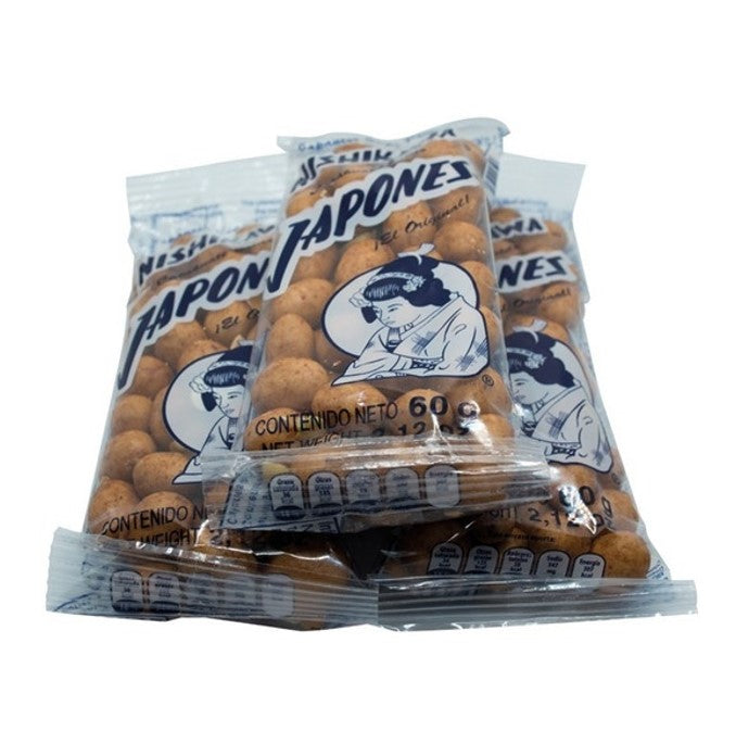 10 Cacahuates Japones Nishikawa 60gr. C/u